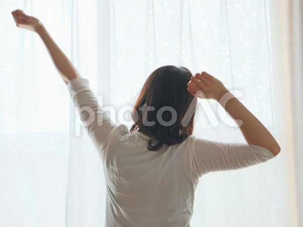 首や肩のコリの緩和